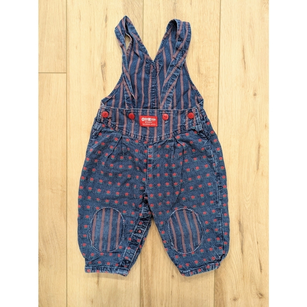 Vintage Osh-kosh Rosebud Overalls - Paper Tag